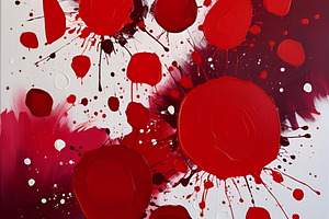 Paint art plashes Abstract image, an Abstract Photo by ComfortQ