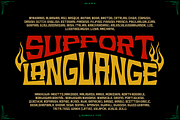 Rebel Kulture + Free Vector Set, a Serif Font by inumocca_type (Thumbnail 10 of 13)