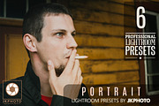 6 Portrait Lightroom Presets, a Plug-in Add-On by JKPHOTO (Thumbnail 1 of 2)