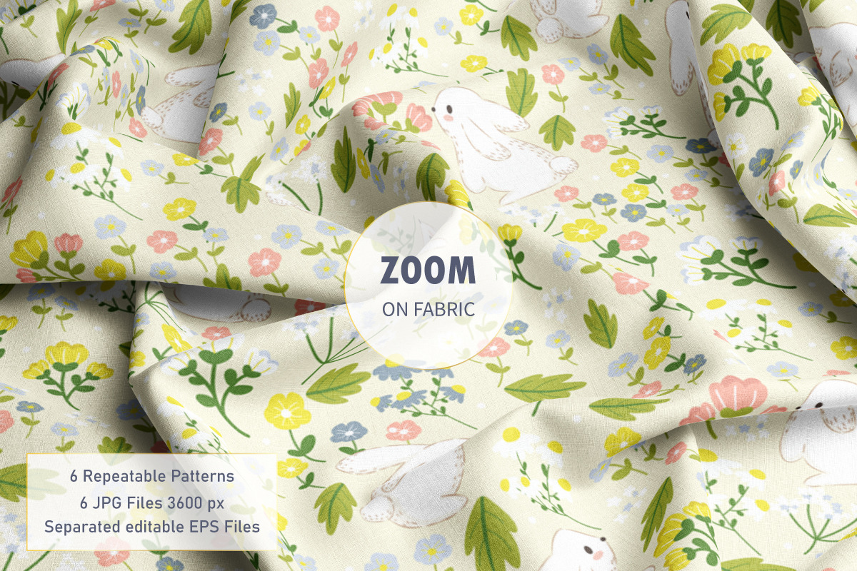 Forest and Garden Seamless Patterns, a Pattern Graphic by DrawStudio1988 (Photo 9 of 11)