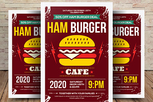 Ham Burger Flyer