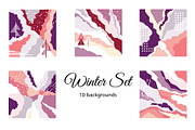 Winter Set, a Pattern Graphic by ItsDianaDesign (Thumbnail 3 of 4)