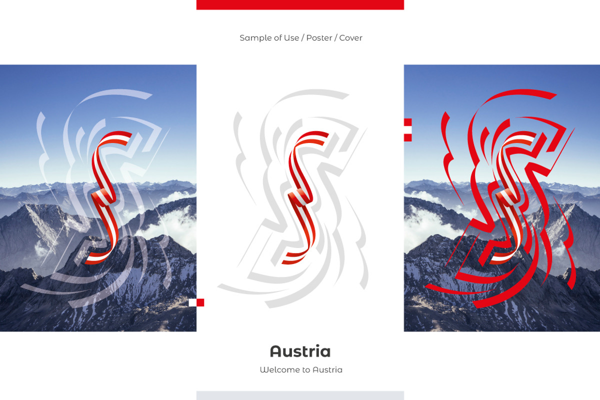 Austria flag ribbon vector, a Templates & Theme by Simbos (Photo 3 of 9)