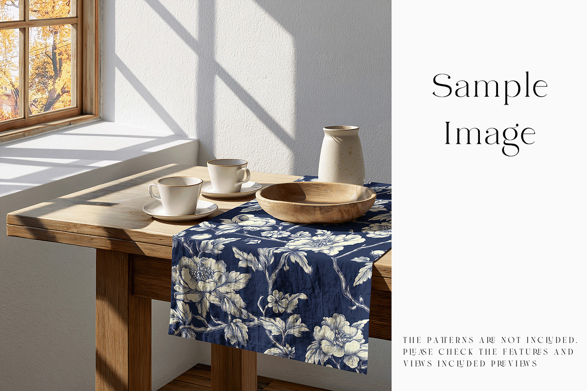 Table Runner Mockups, a Household Mockup by mock-ups (Photo 11 of 17)