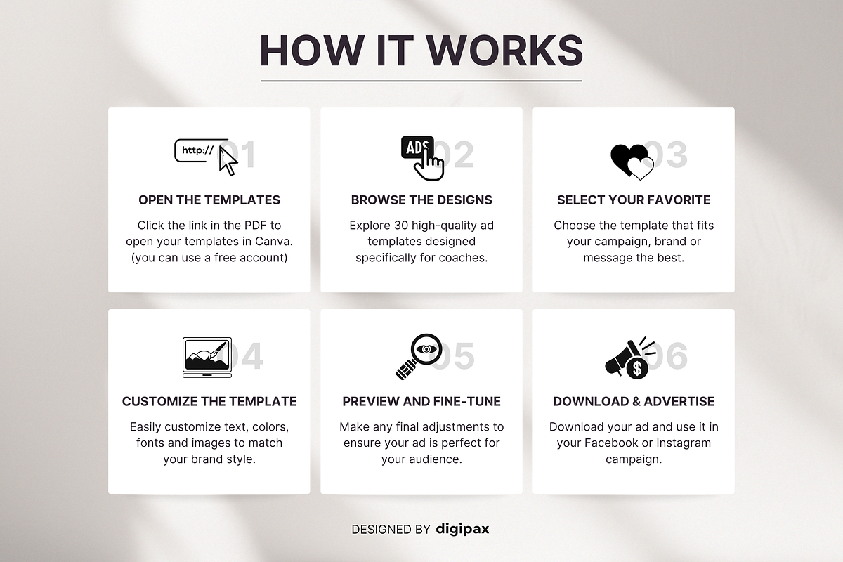 30 Coach Static Ad Templates Meta, a Social Media Template by DigiPax (Photo 8 of 10)