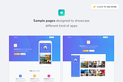 AppStarter: UI Kit for App Landings, an UI Kit Template by UI Chest (Thumbnail 4 of 8)
