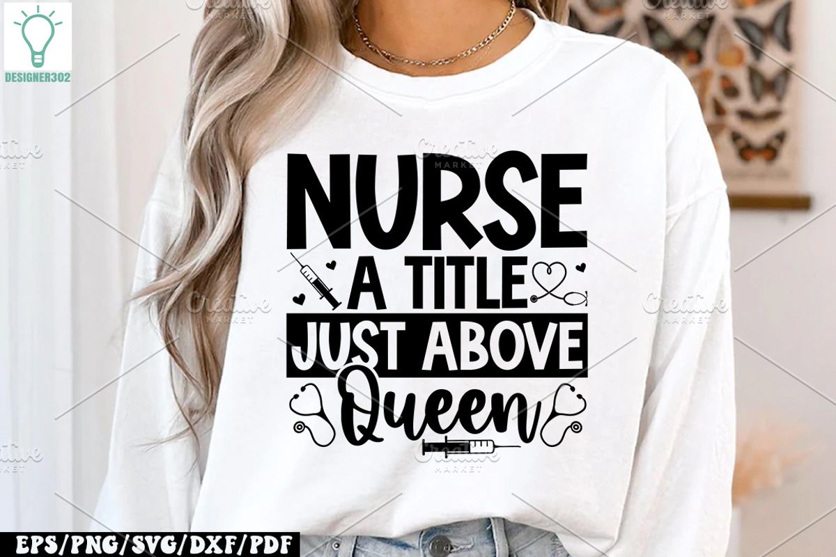 Nurse SVG Bundle, Nurse Quotes SVG, a Graphic by Designer302 (Photo 14 of 32)
