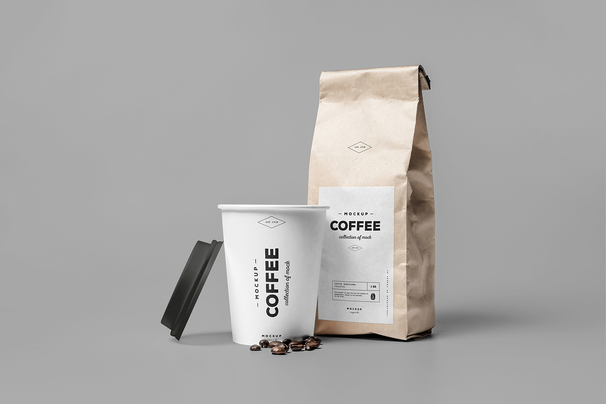 Coffe Mock-up, a Cups & Container Mockup by Yogurt86 (Photo 5 of 8)