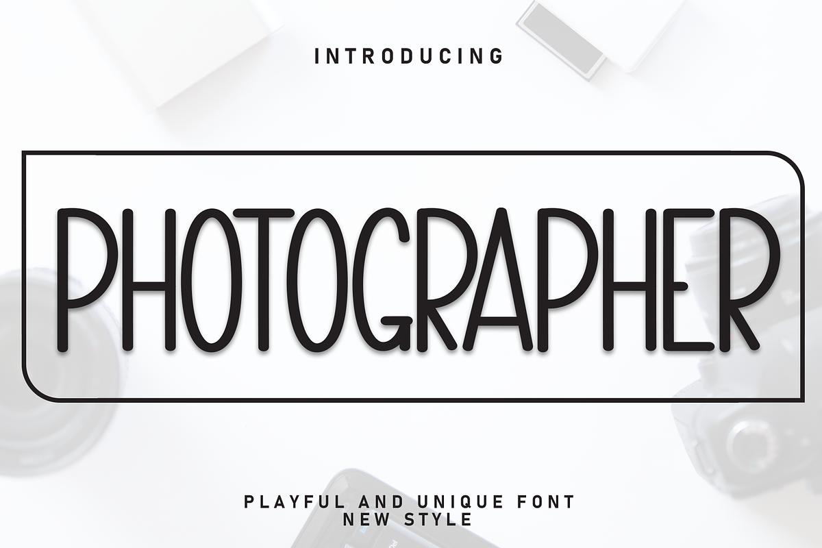 Photographer | Script Font, a Script Font by Scratchones (Photo 1 of 8)