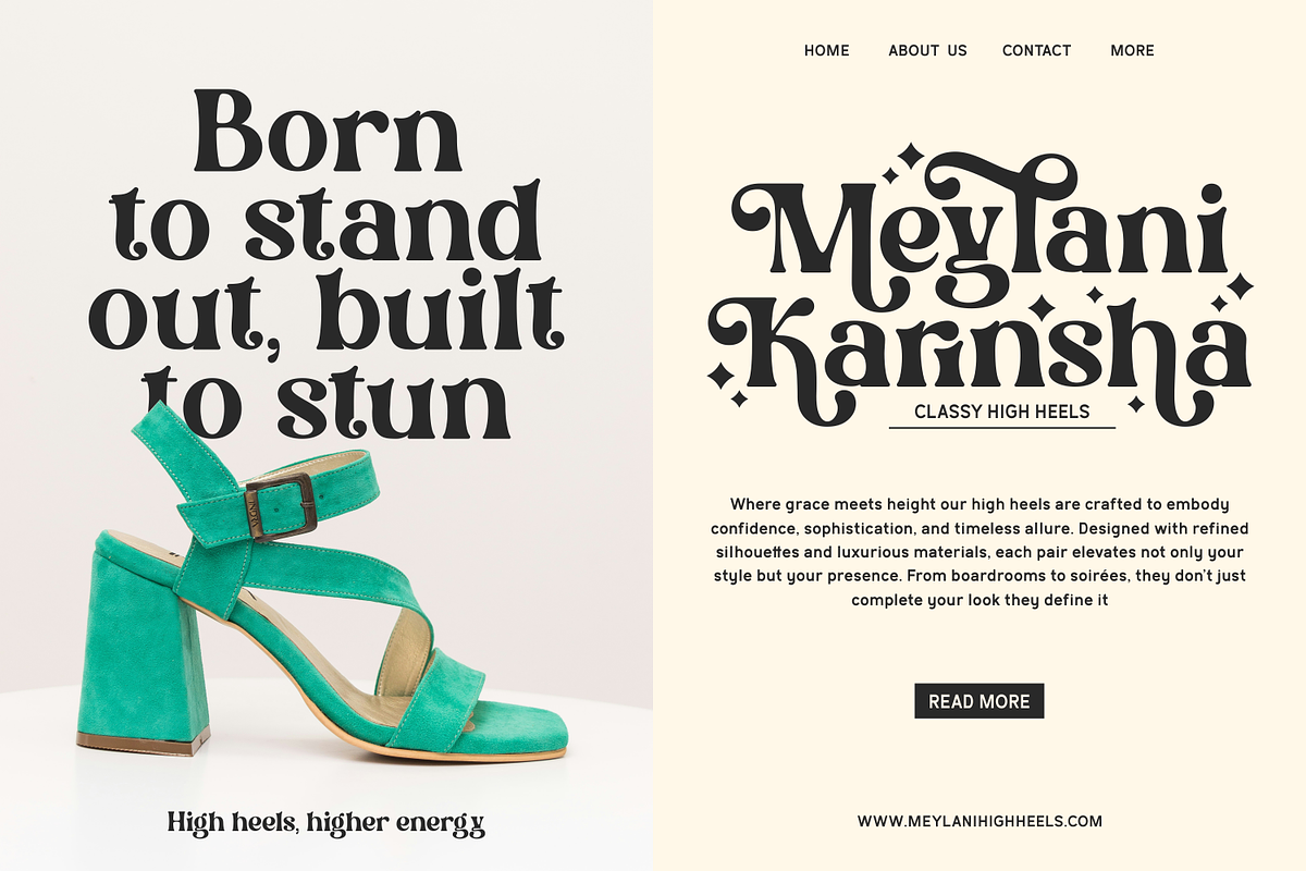 Navilon - Bold Retro Font, a Serif Font by Rahagita Studio (Photo 6 of 8)