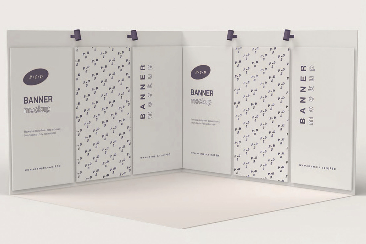 Stand Banner Mockup, an Advertising Mockup by skybluecreative (Photo 2 of 3)