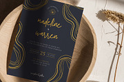 Black Gold Invitation Canva Template, an Invitation Template by microstd (Thumbnail 2 of 6)