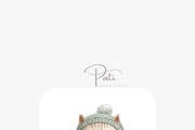 20 Christmas Cat Clipart, an Animal Illustration by Pati Charm Studio (Thumbnail 6 of 8)