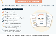 Ebook Workbook Canva Template, a Templates & Theme by Cate Creates (Thumbnail 5 of 10)