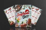 Seafood Menu, a Flyer Template by Totem Design Studio (Thumbnail 5 of 5)