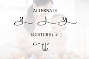 Babysitter | Script Font, a Handwritten Font by Scratchones (Thumbnail 8 of 9)