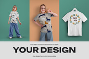 12 Mockups of a Children's T-shirt, a Shirt Mockup by Grow Design Craft Studio (Thumbnail 4 of 8)