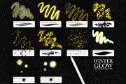 Winter Glow Procreate Brushes, a Brush Add-On by owlasya (Thumbnail 4 of 7)