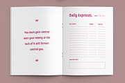 Smart Budgeting Financial Planner, a Stationery Template by ContestDesign (Thumbnail 3 of 6)