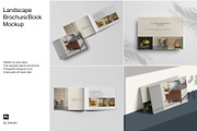 Landscape Brochure/Book Mockup, a Books & Magazine Mockup by Jestdio (Thumbnail 1 of 15)