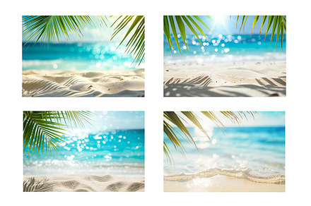 Paradise Tropical Beach, a Holiday Photo by VetalStock