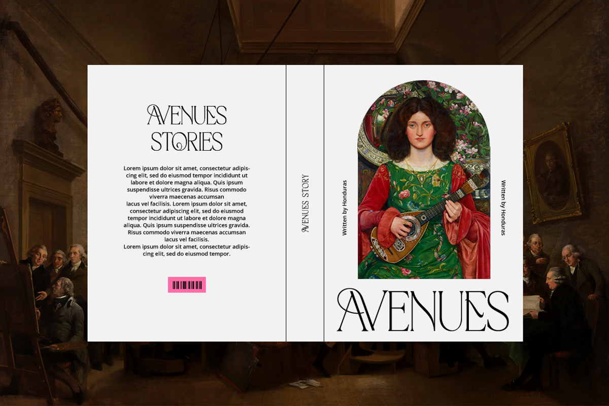 Avencore - Display Serif Font, a Serif Font by RockboyStd (Photo 4 of 12)