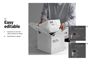 Packaging Unboxing Mockup, a Packaging Mockup by HAZARD MOCKUPS (Thumbnail 3 of 9)