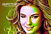 Graffiti Art Photoshop Action, an Action Add-On by MRI STUDIO (Thumbnail 1 of 12)