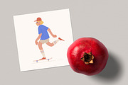 Skateboarder, a Person Illustration by Good Studio (Thumbnail 2 of 3)