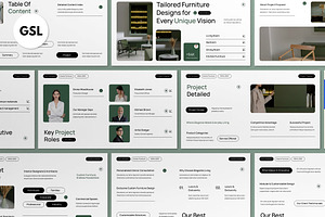 White Project Proposal Google Slide, a Presentation Template by graphicook