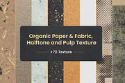 Organic Paper & Fabric Texture, a Pattern Graphic by artdeone (Thumbnail 1 of 8)