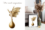 Bohemian garden hand drawn clipart, a Decorative Illustration by Navenzeles (Thumbnail 4 of 14)