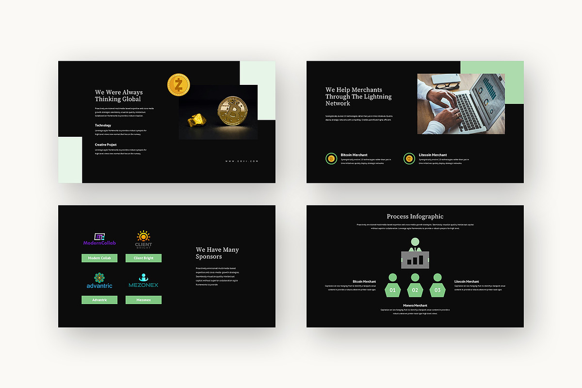 Eovi : Crypto Startup Google Slides, a Presentation Template by Punkl Camp (Photo 15 of 16)