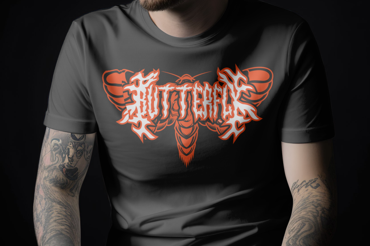 Death Fire - Metal Font, a Font by PutraCetol Studio (Photo 6 of 11)