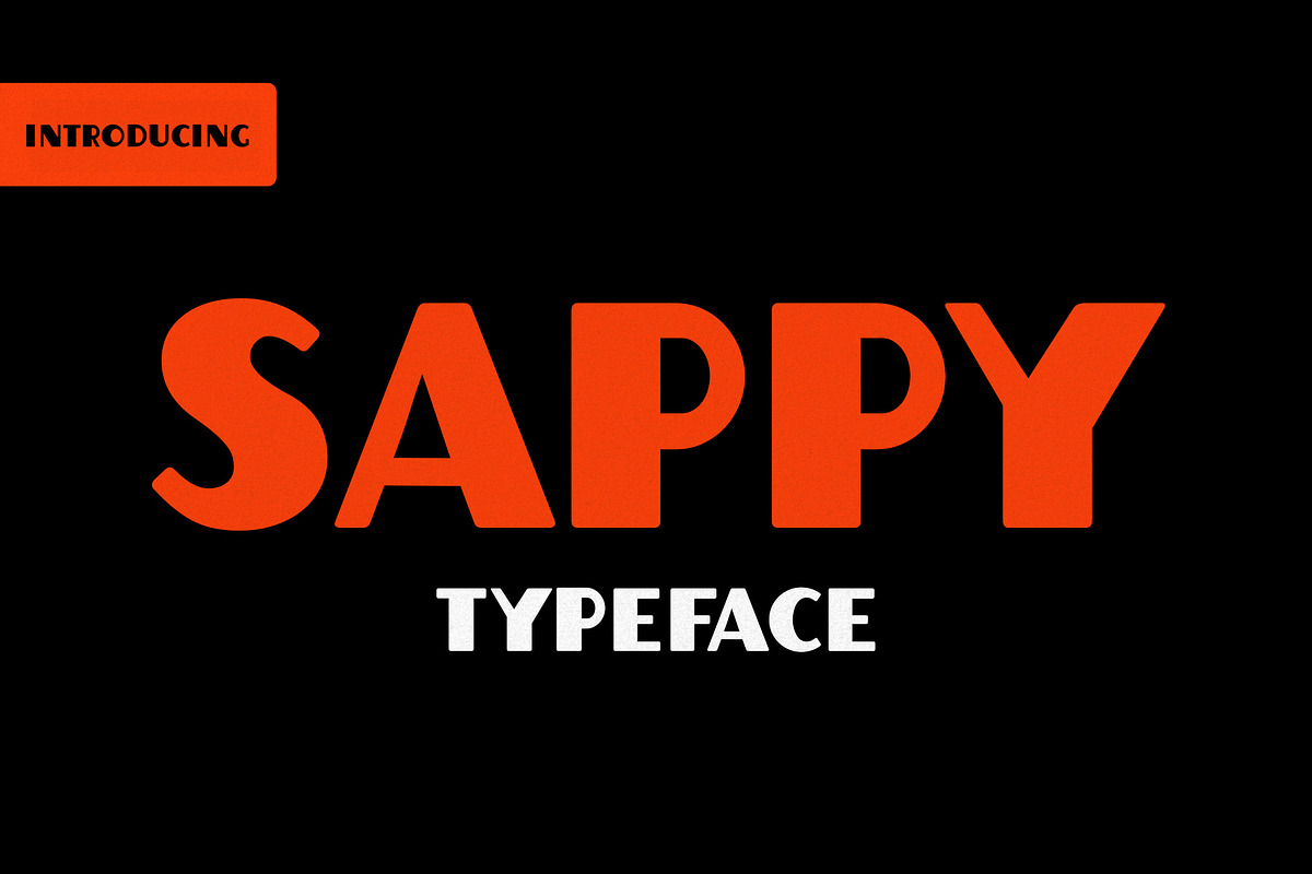 Sappy Sans, a Font by HipFonts (Photo 1 of 6)