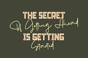 Classic Rock (FONT DUO), a Sans Serif Font by Letterara (Thumbnail 6 of 12)