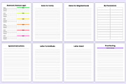 Rainbow 2025 End of Life Planner Kdp, a Stationery Template by Mustafiz (Thumbnail 7 of 8)