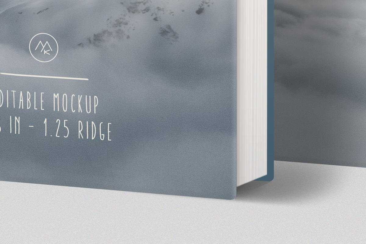 Book Mockup Hardcover, a Print Template by ArtefShop (Photo 4 of 8)