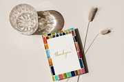 15 Watercolor Mosaic Backgrounds, a Texture Graphic by Sweet Fig (Thumbnail 10 of 10)
