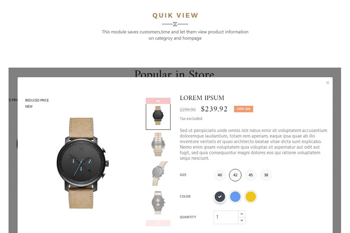 LEO LAURA – FASHION AND ACCESSORIES, a Bootstrap Template by LeoTheme (Photo 6 of 7)