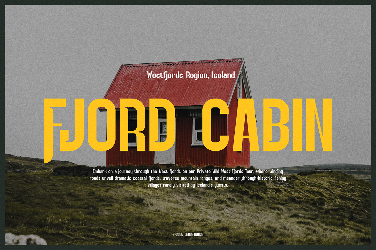 Rover Redo | Bold Display Sans, a Sans Serif Font by Denustudios (Photo 3 of 12)