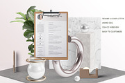 Veronica Smith - Resume/CV 2 pages, a Resume Template by OpulentStu (Thumbnail 1 of 3)