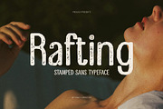 CS Rafting Stamp, a Sans Serif Font by Craft Supply Co. (Thumbnail 1 of 8)