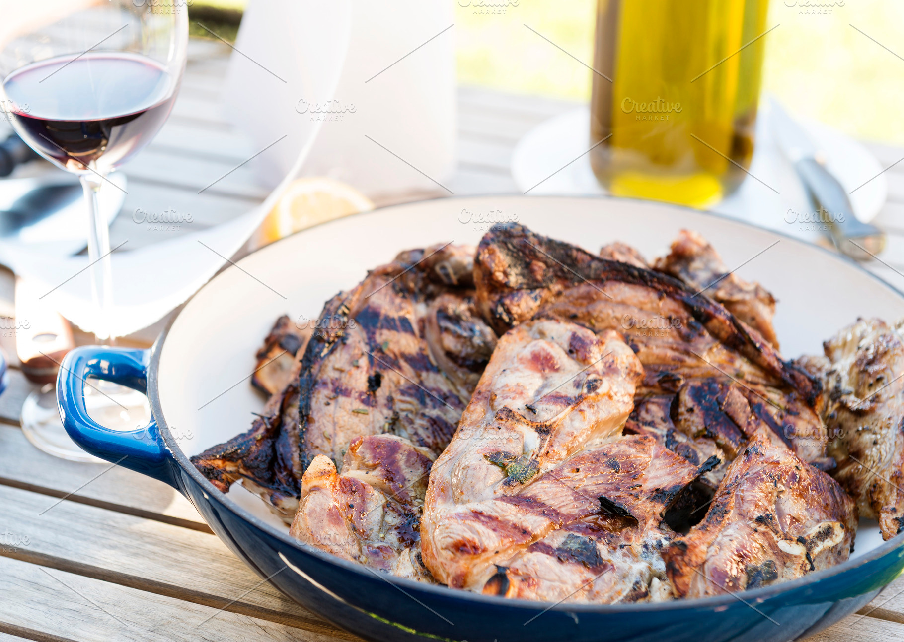 BBQ Lamb, a Food & Drink Photo by THP Creative