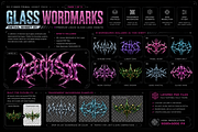 Chrome Tribal Logo Text Effects Y2K, a Layer Style Add-On by ZinetroN (Thumbnail 4 of 4)