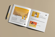 Square Book Mockup, a Books & Magazine Mockup by Graphicell (Thumbnail 5 of 5)