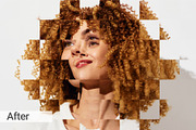 Fragmented Mosaic Photo Effect, a Layer Style Add-On by graphypix (Thumbnail 4 of 9)