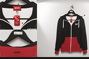 Hoodie On 5 Stages Mock-up, a Hoody Mockup by Mocca Mockups Store (Thumbnail 7 of 69)