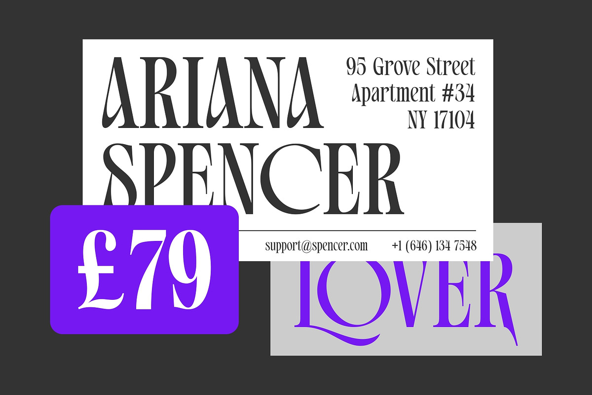 Avaleigh Fonts Family, a Serif Font by Asenbayu (Photo 4 of 14)