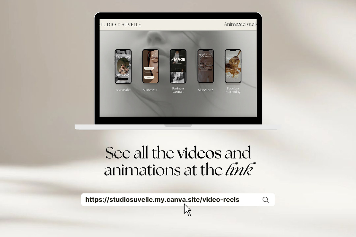 Engagement video reels boss babe, a Social Media Template by Studio Suvelle (Photo 5 of 6)